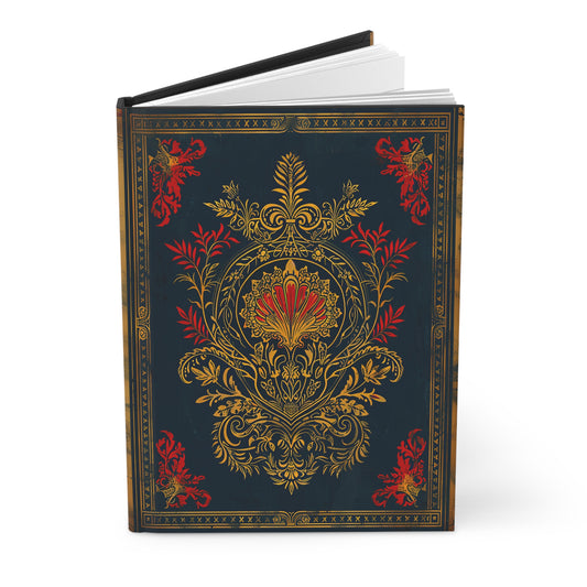 Vintage Antique Storybook Style Hardcover Journal for Writing & Sketching Matte Finish