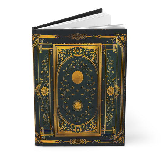 Vintage Antique Storybook Style Hardcover Journal for Writing & Sketching Matte Finish