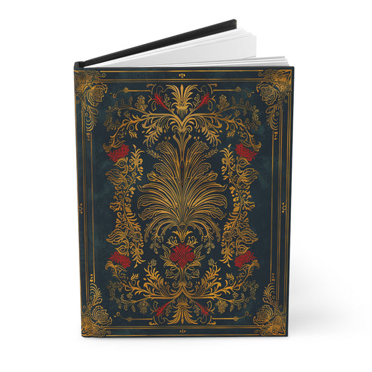 Vintage Antique Storybook Style Hardcover Journal for Writing & Sketching Matte Finish