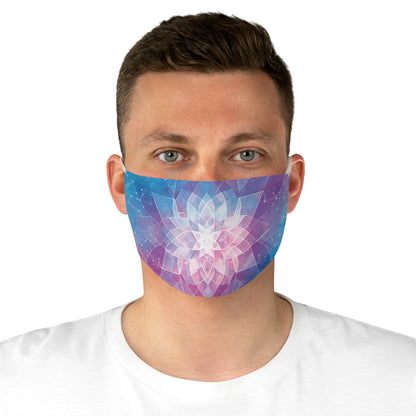 Colorful Geometric Mandala Flower Print Cloth Face Mask Adjustable and Comfortable Protection