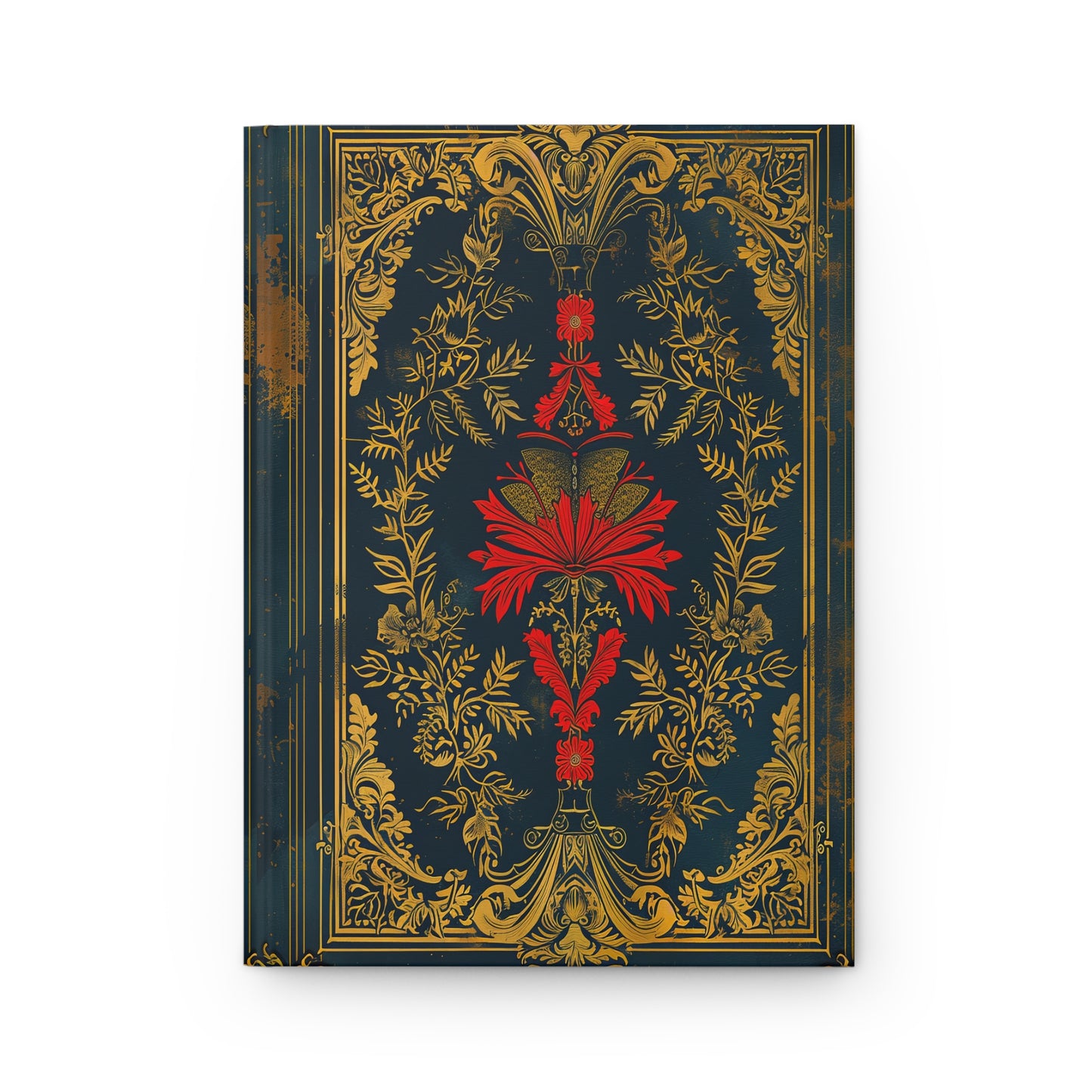 Vintage Antique Storybook Style Hardcover Journal for Writing & Sketching Matte Finish