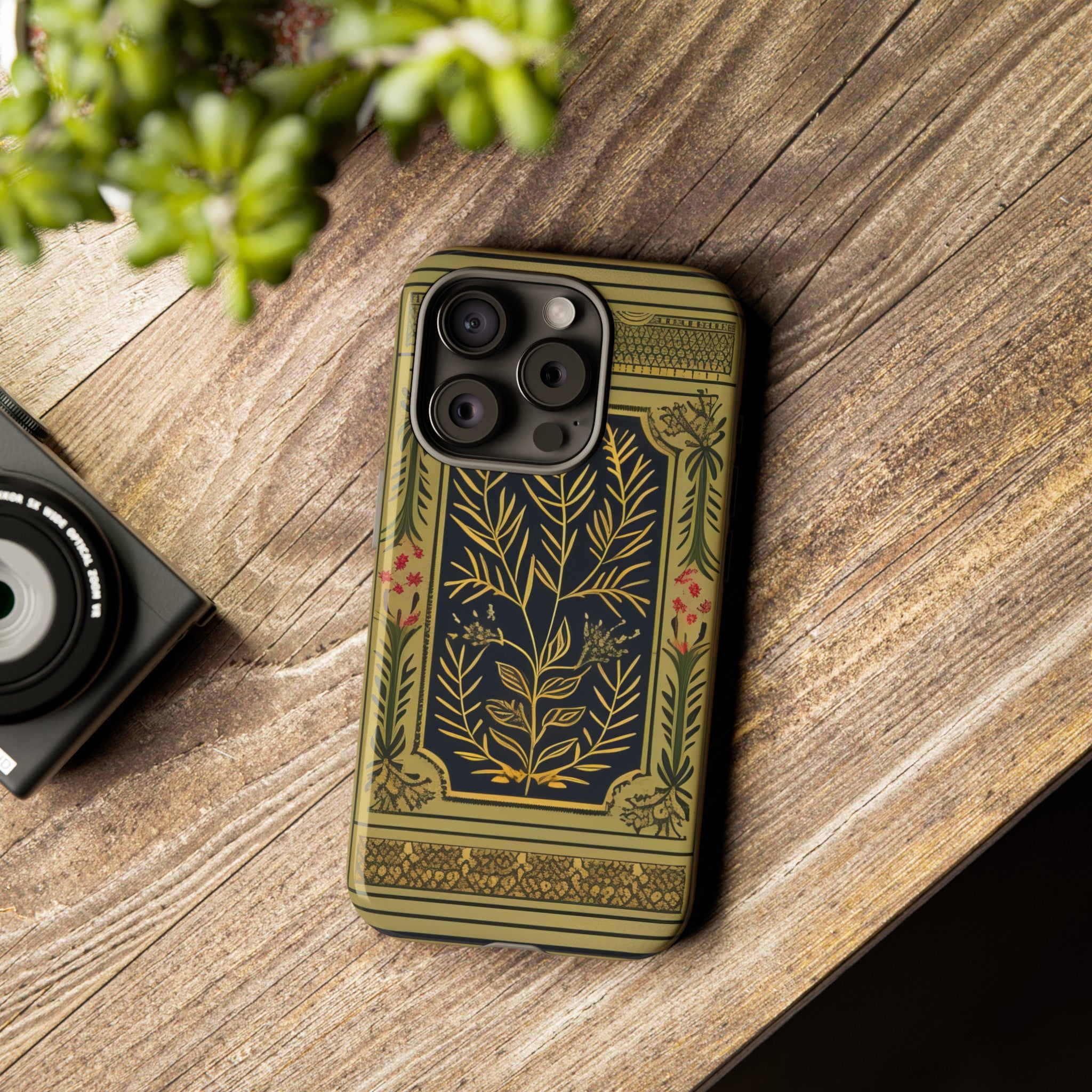 Vintage Inspired Tough Phone Cases - Timeless Designs for Modern Devices