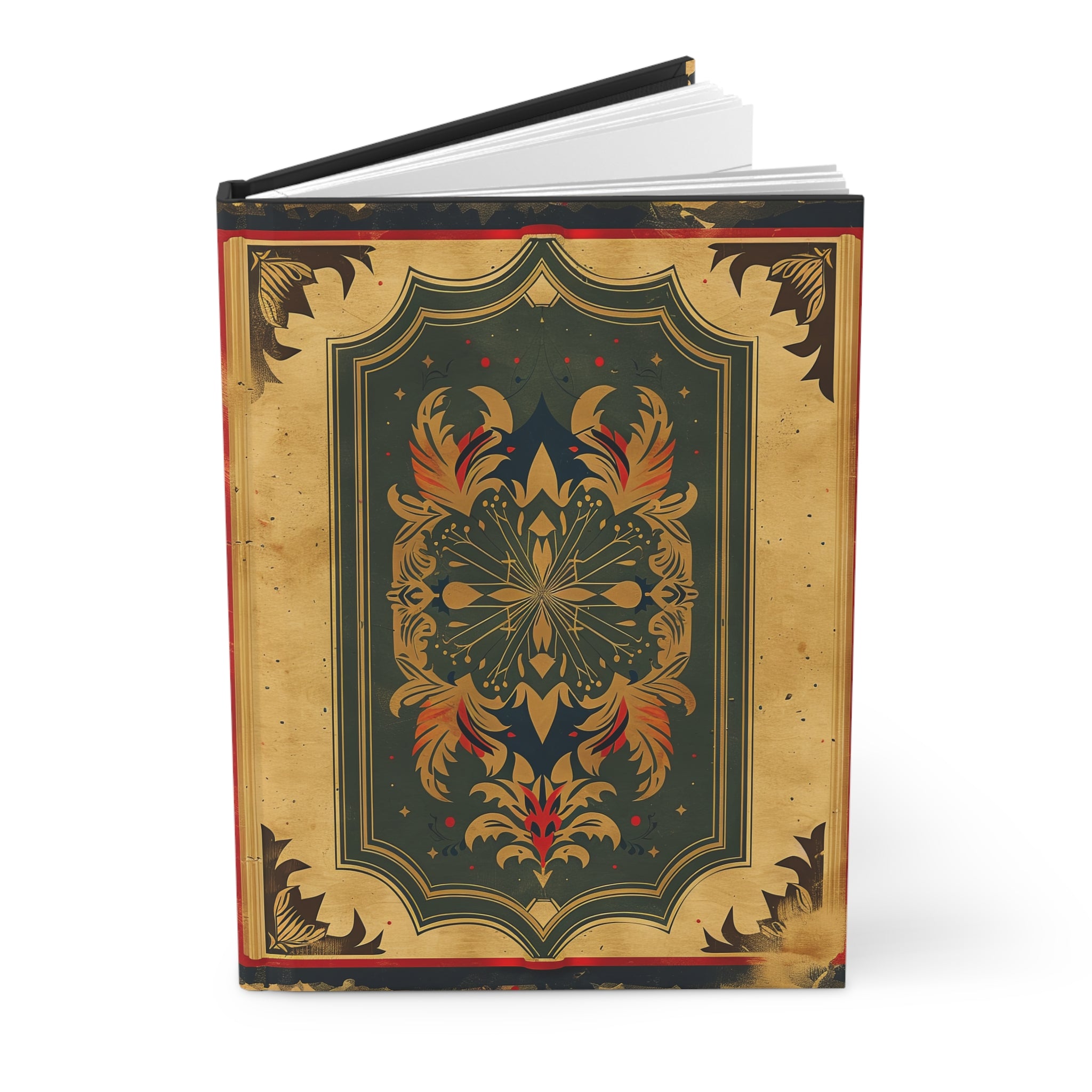 Vintage Antique Storybook Style Hardcover Journal for Writing & Sketching Matte Finish