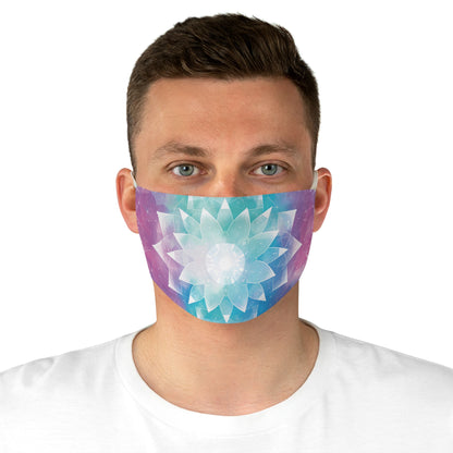 Colorful Geometric Mandala Flower Print Cloth Face Mask Adjustable and Comfortable Protection